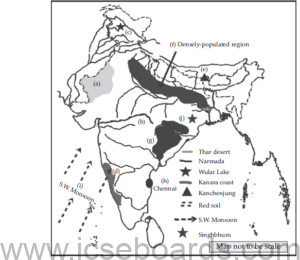 ICSE Class 10 Geography Question Paper solved Set A Pdf Download