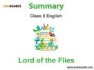 Lord of The Flies Summary ICSE Class 8 English Free PDF