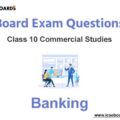 Banking ICSE Class 10 Notes