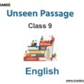 ICSE Class 9 English Unseen Passages Comprehensions With Answers